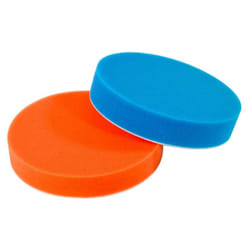 jeu 2 pads mousse de polissage auto-agrippants 150 mm
