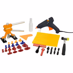 L'utilisation du kit de débosselage sans peinture est conseillé pour les impacts de types : grêle, coups de portières, coups  ...