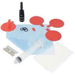 Autobest - Kit réparation pare brise professionnel - 17 pièces