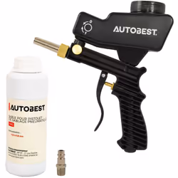 Ce pistolet de sablage pneumatique possède un réservoir d'une capacité de 600 cm3 . Il est spécialement conçu pour l' élimina ...