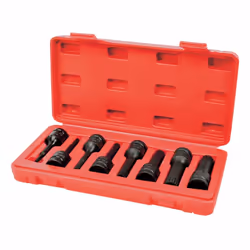 Description générale Ce coffret comprend 8 douilles à choc de type XZN, conçues spécifiquement pour une utilisation en mécani ...