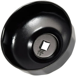 Autobest - Cloche filtre à huile - 80 mm - 15 Pans
