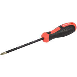 Ce tournevis cruciforme long possède une lame en acier S2 haute qualité d'une longueur de 125 mm. La prise en main du tournev ...