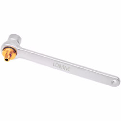Caractéristiques techniques Taille : 10 mm Clé 6 pans Tuyau clapet anti-retour pour purger à un seul opérateur Coupleur avec  ...