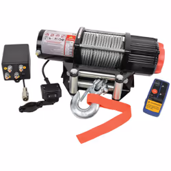 Un treuil électrique spécialement conçu pour les 4x4 Le treuil électrique s' adapte parfaitement aux 4x4 . Pour garantir le g ...