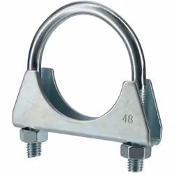 Ø48mm Acier zingué M8 Collier d'échappement 48 mm MARQUE FRANCAISE : Ce produit a été rigoureusement sélectionné et testé par ...