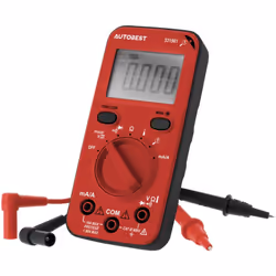 Caractéristiques techniques Tension max. : 600V Écran : LCD Dimensions : 130x63x35mm Poids : 110gr Alimentation : pile 3V AAA ...