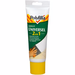 LIVRAISON OFFERTE DES 39€ D’ACHAT ET RETOUR GRATUIT ! POLYFILLA Enduit Universel 2 en 1 - Rebouche et Lisse Tous Supports - I ...
