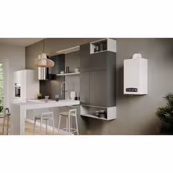 Ariston Cares S 24 verticale Sans réservoir (instantané) Système de chauffe-eau unique Blanc