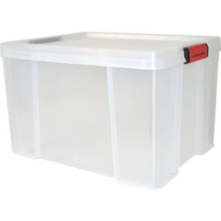 SUNDIS Boîte de rangement et couvercle ClipN Store 45L 50x39x325 cm transparent