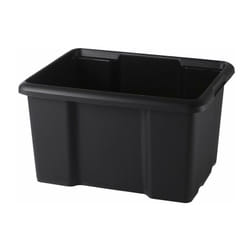 Sundis - Bac de rangement empilable superposable 45 l noir