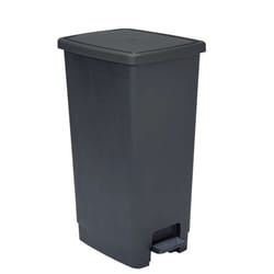 Poubelle à pédale Sundis FLAT BIN 40L Noir/Anthracite
