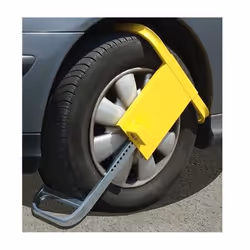 Antivol bloque roue de voiture Mottez A068P. Cet antivol est réglagble en largeur Compatible pour auto et caravanes pour des  ...