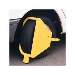 Antivol bloque roue haute sécurité Serrure blindée Largeur de pneus 23,5 cm Ø de roue 58 à 76 cm