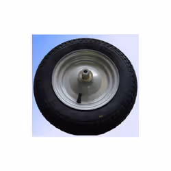 Cette roue de secours pour porte-vélos mono-roue Mottez A352P vous permettra de dépanner toute crevaison sur votre remorque p ...