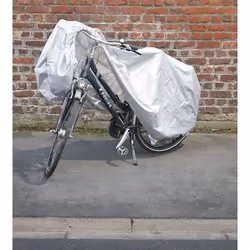 Mottez A072P, Housse de bicyclette, Blanc