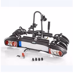 Description générale Le porte-vélo plateforme pour 2 vélos électriques est conçu pour un usage pratique et rapide. Il est ent ...