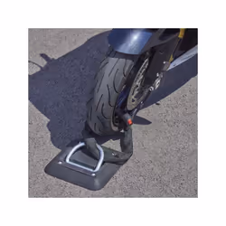 Sabot d'ancrage à poser sur le sol Tôle acier épais. 4 mm Anneau d’ancrage Ø 16 mm Dimension hors tout : 267 x 267 x HT 30 mm ...