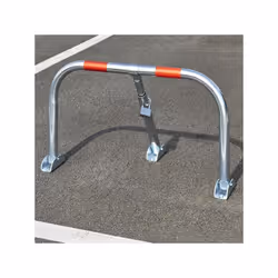 Barrière de parking 3 pieds rabattable éco