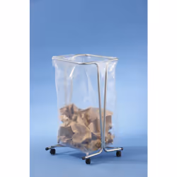 Support sac poubelle sur roulettes 100-110 litres - zingué sur roulettes Mottez B016CNM - Ce produit de marque MOTTEZ est neu ...