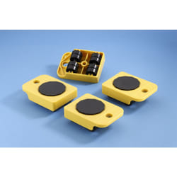 Coin rouleur individuel 8 x 11 x 3,5cm Charge 150 kg Mottez B782V - Ce produit de marque Mottez est neuf.