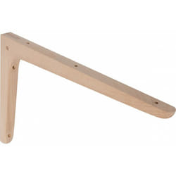 Equerre moderne bois hêtre 300 x 200 Mottez