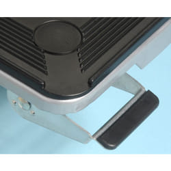 2 supports sur roulettes extensibles avec freins - 80 kg maxi - Extensible de 40 à 63 cm - Hauteur totale 38 mm - avec freins Mottez B746V