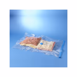 Housse de rangement sous vide plate 70 x 100 cm Rangement sous vide par aspiration : valve universelle compatible avec tout t ...