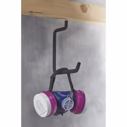 Crochet MOTTEZ grand modèle carré - Ø13 mm - Acier - Gainé antidérapant rugueux
