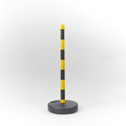 Potelet plastique sur coupelle ronde b360cnojarond - Mottez
