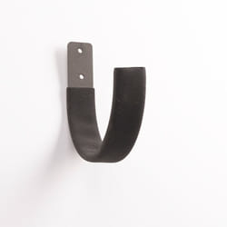 Crochet fer plat gainé H.15 x l.3.5 x P.16 cm - Mottez