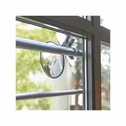Miroir nomade avec pince pour fixation Ø 20cm Avec pince pour fixation rapide sur tout type de support : chariot élévateur, b ...