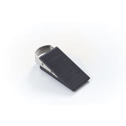 Cale de porte en caoutchouc avec poignée de préhension en inox - M029V - Ce produit de marque est neuf. - Mottez
