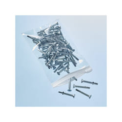 Lot de 10 sachets d'emballage avec curseur 21 x 15 cm