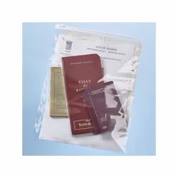 Lot de 10 sachets d'emballage avec curseur 15 x 10 cm Sachet plastique transparent équipé d’un curseur de fermeture efficace  ...