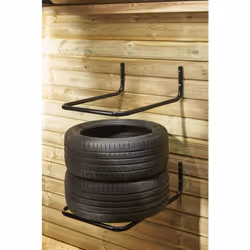 Pour ranger 2 pneus, universel pour tous types de pneus Supports porte-pneus pour 2 pneus Ne déforme pas le pneu Utilisation ...