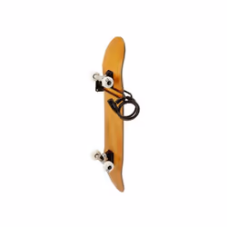 Range Skateboard Individuel Mural avec Antivol Permet de ranger un skateboard avec un système d’antivol à cadenas ou câble ou ...