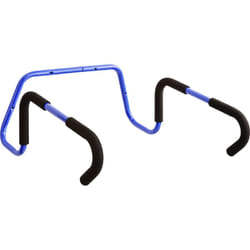 Support mural pour sac-poubelle, jusqu'à 400 l, bleu - Mottez