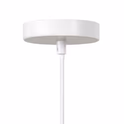Suspension double tissu Aurélia vert blanc D52 - Vert