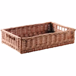 Aspect Coloris Naturel Matériau principal Osier buff Dimensions Hauteur (en cm) 12,00 Longueur (en cm) 50,00 Profondeur (en c ...
