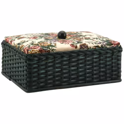 Aubry Gaspard VCT 1250 C, Boîte de rangement, Carré, Coton, Monochromatique, Intérieure, 280 mm