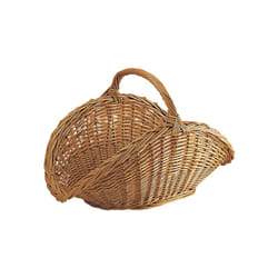 Aubry Gaspard - Panier à bûches en osier - Miel