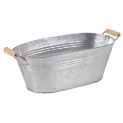 Description générale Cette jardinière ovale en zinc et bois est un accessoire élégant qui apporte une touche vintage à votre  ...