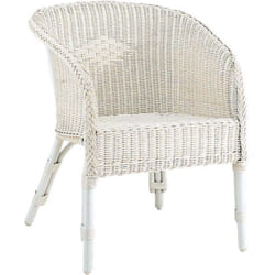 Aubry Gaspard - Fauteuil moelle de rotin Coïncidence