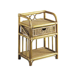 Table de chevet en rotin Madiun