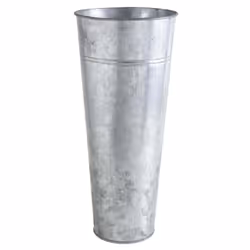 Aspect Coloris Gris Matériau principal Zinc lourd Dimensions Diamètre (en cm) 23,50 Diamètre base (en cm) 15.5 Hauteur (en cm ...