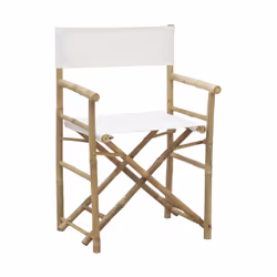 Aspect Matériau principal Bambou Matériaux secondaires Toile 100% Coton Dimensions Hauteur (en cm) 90,00 Hauteur d'assise (en ...