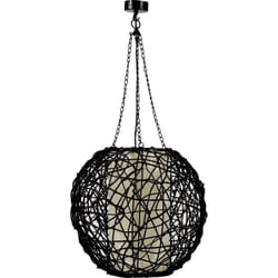 Aubry Gaspard - Lampe boule rotin