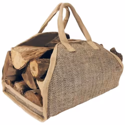 Description générale Découvrez le Sac à Bûches en Toile de Jute Renforcée, un accessoire pratique et esthétique pour le stock ...