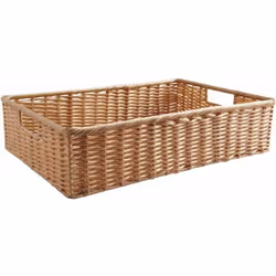 Aspect Coloris Beige Matériau principal Rotin Synthétique Dimensions Hauteur (en cm) 14,00 Longueur (en cm) 60,00 Profondeur  ...